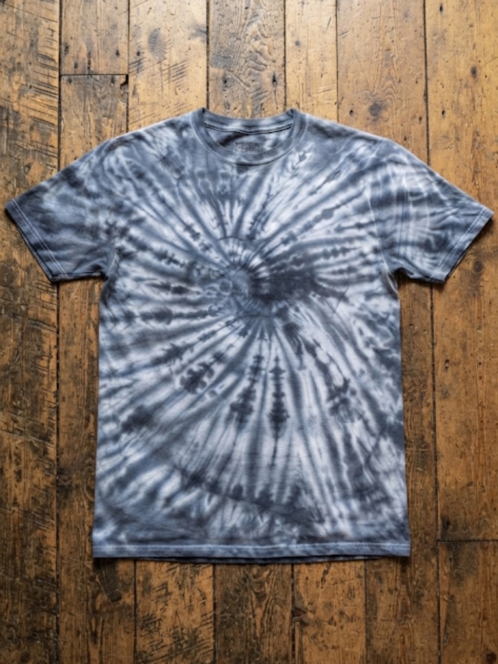 Custom Tie Dye Handmade Tie-Dye Shirt Blue